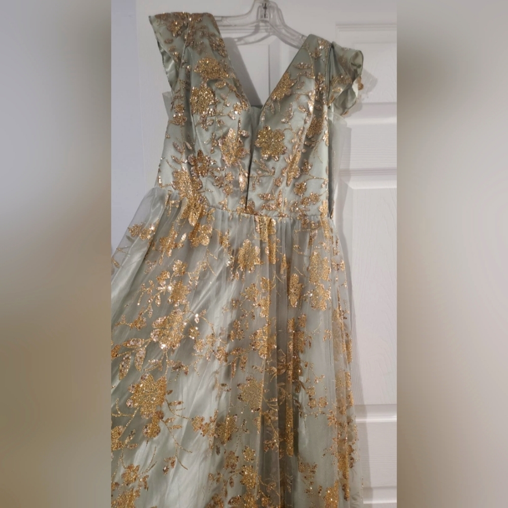 Gold Leaf Gown